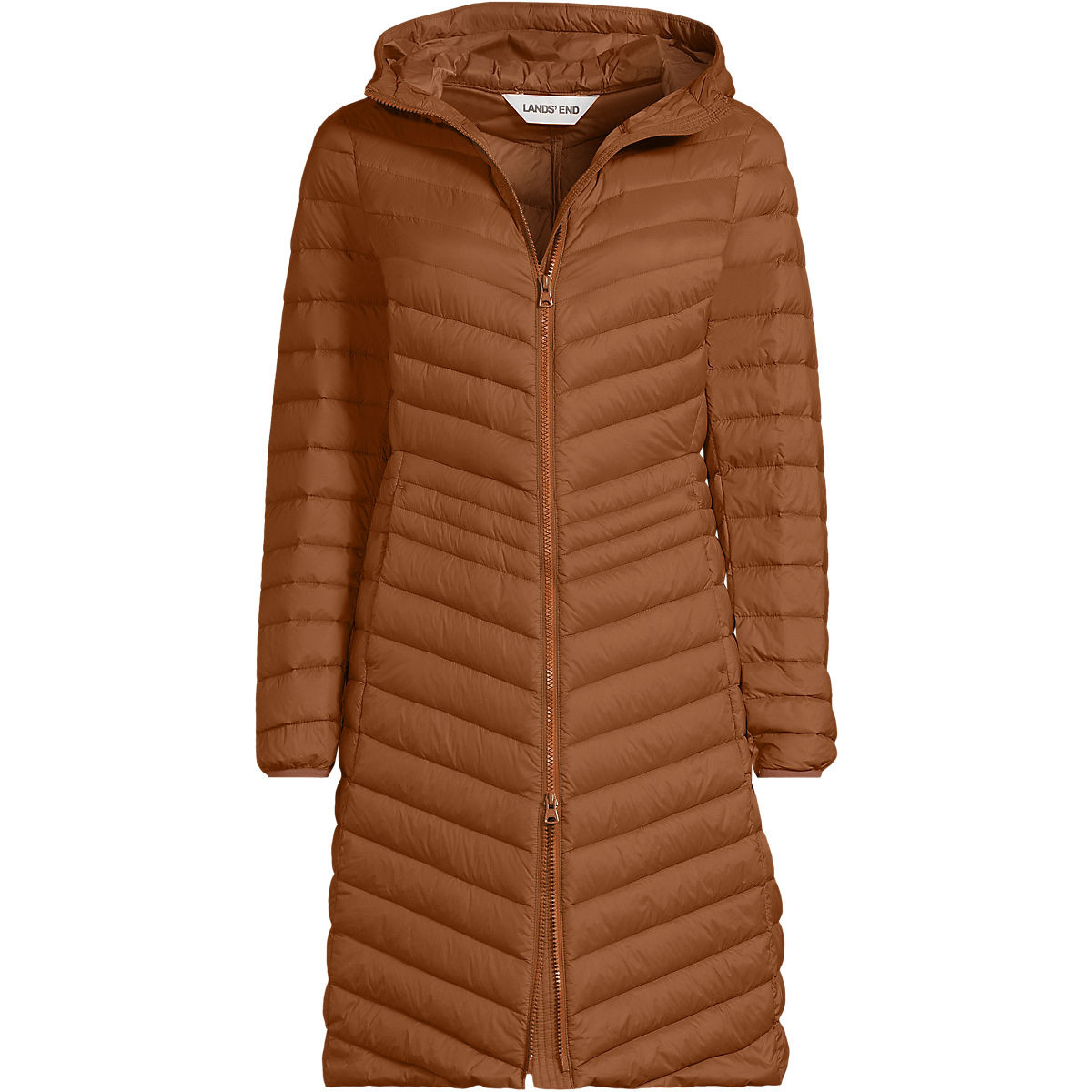 Women's Wanderweight Packable Down Coat | Lands' End (US)