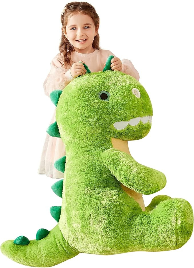 IKASA Large Dinosaur Stuffed Animal Plush Toy,Giant T-Rex Cute 23" Jumbo Soft Toys,Huge Big Size ... | Amazon (US)