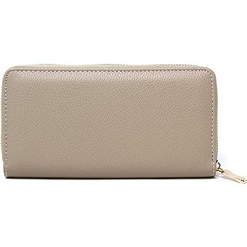 Me Plus Women Fashion Solid Color Faux Leather PU Long Wallet with Zipper Closure Card Slots Zipp... | Amazon (US)