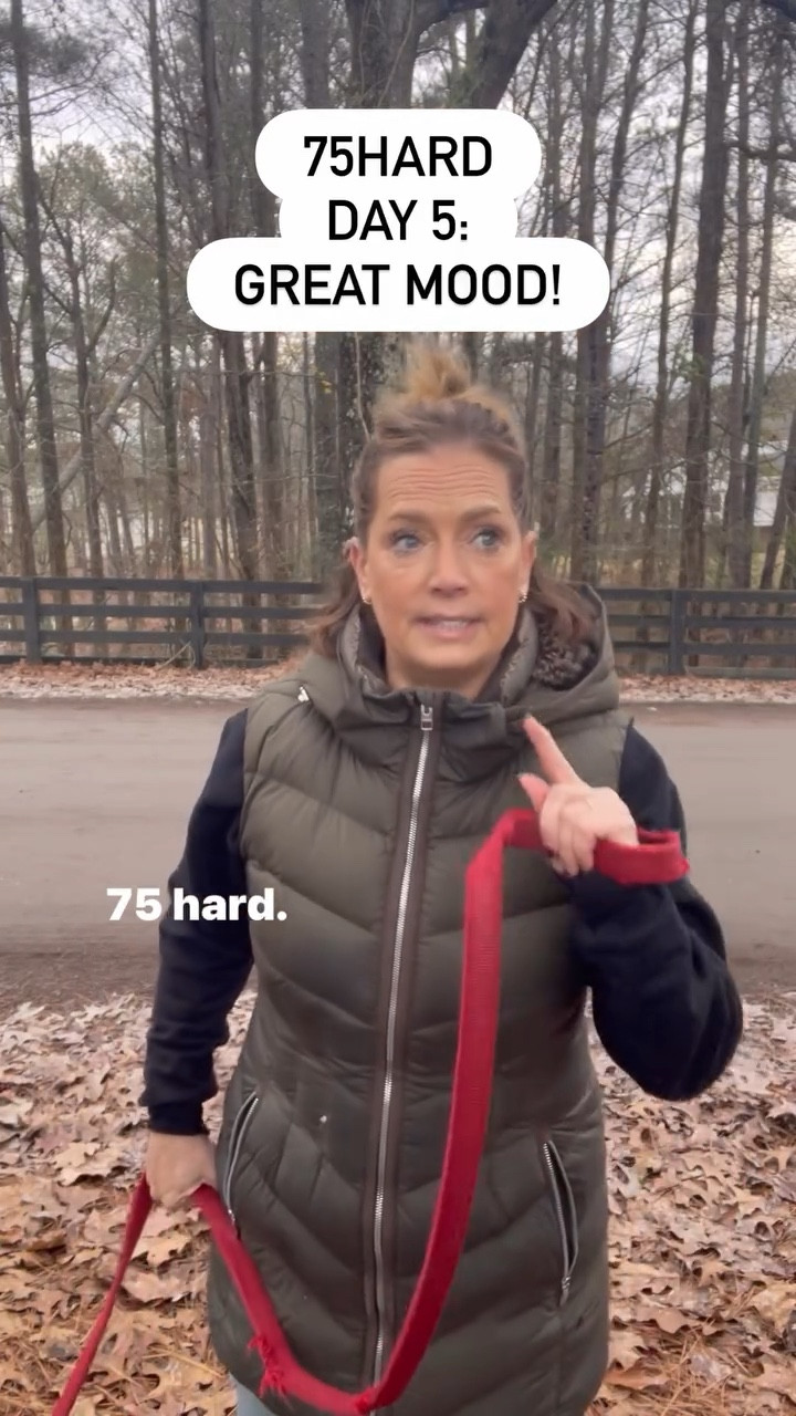 75HARD
DAY 5:
GREAT MOOD!