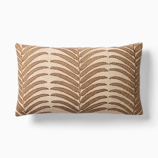 Woven Palm Pillow Cover | West Elm (US)