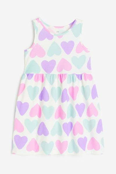 Patterned Cotton Dress | H&M (US + CA)
