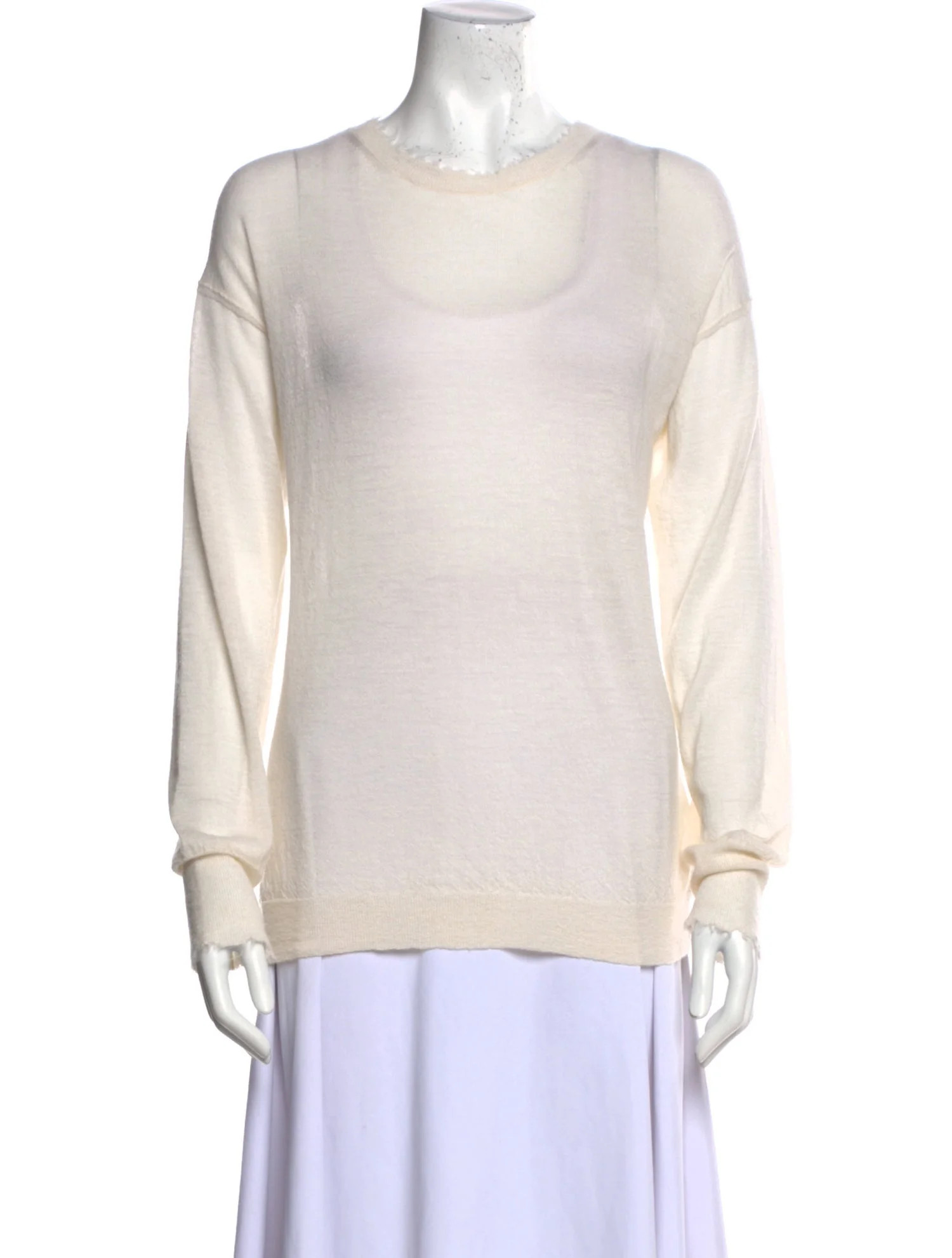 Cashmere Crew Neck Sweater w/ Tags | The RealReal