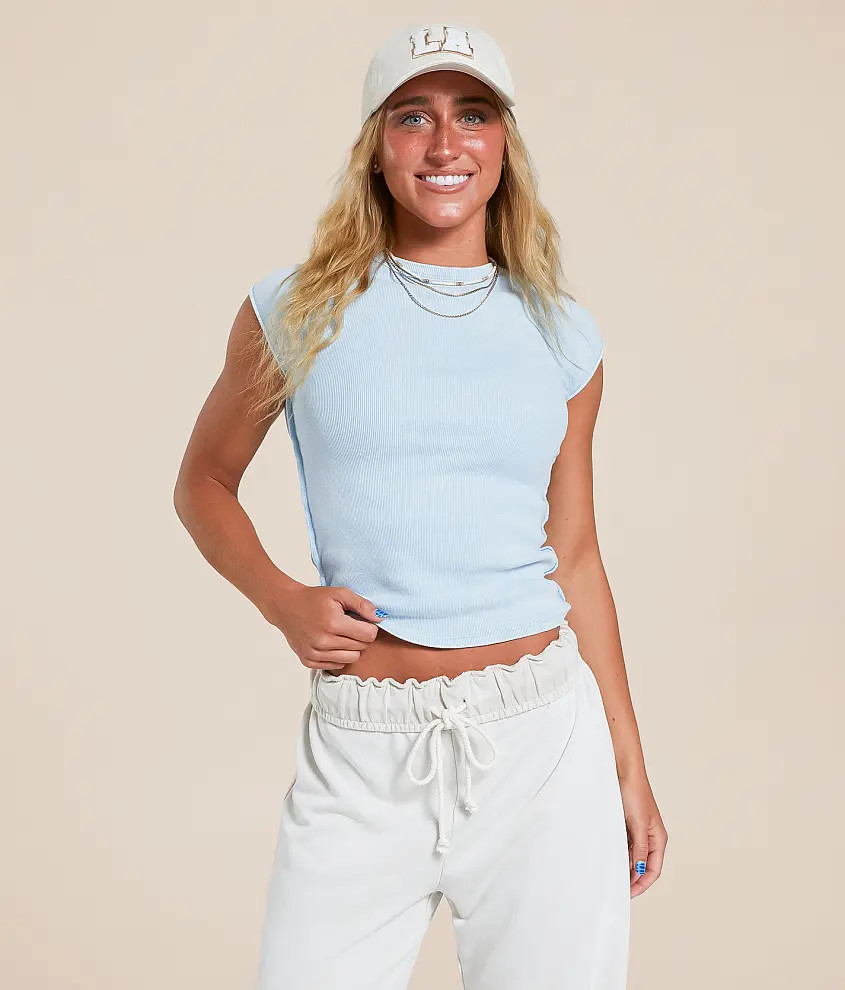 Cap Sleeve T-Shirt | Buckle
