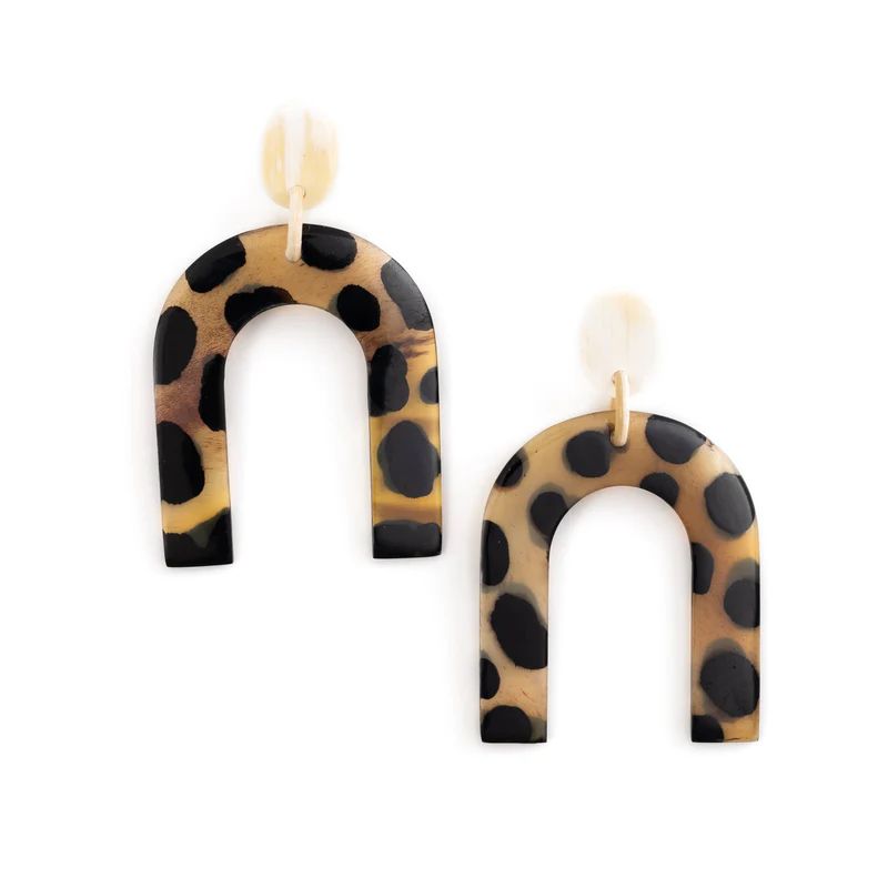 Safari Horseshoe Earrings | Sunshine Tienda