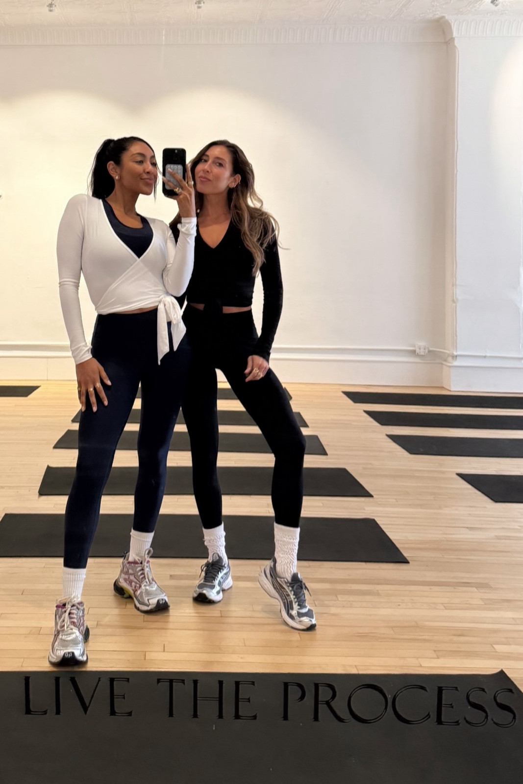 Saturday morning Pilates fits 🤍

#LTKFitness