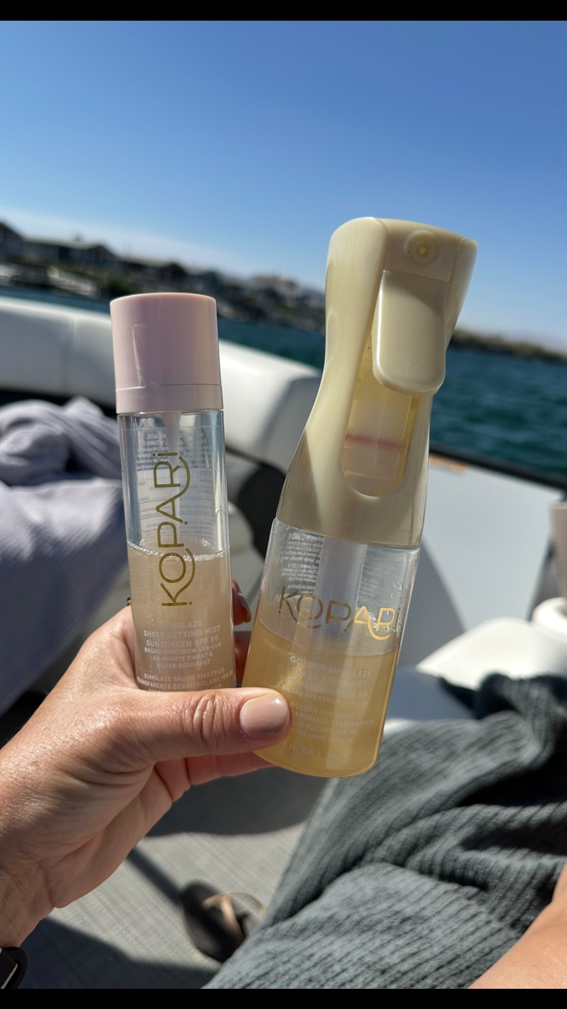 I’m loving the new Kopari sunscreens! They both have a pretty, shimmery glow to them that looks so beautiful on the skin. The face mist is super lightweight, perfect for an easy refresh throughout the day, while the body version gives such a gorgeous sheen. Both have SPF 50, which is so important for protecting your skin while you’re out in the sun.

#LTKSwim #LTKBeauty