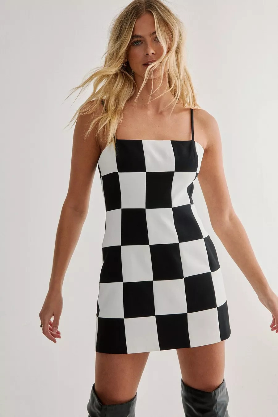 Colour Block Tailored Mini Dress | Nasty Gal US