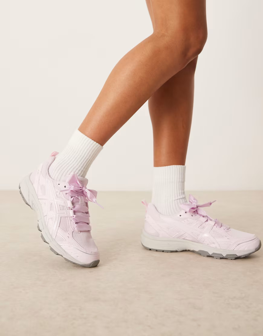 Asics Gel-Nunobiki trainers in pink and silver | ASOS (Global)