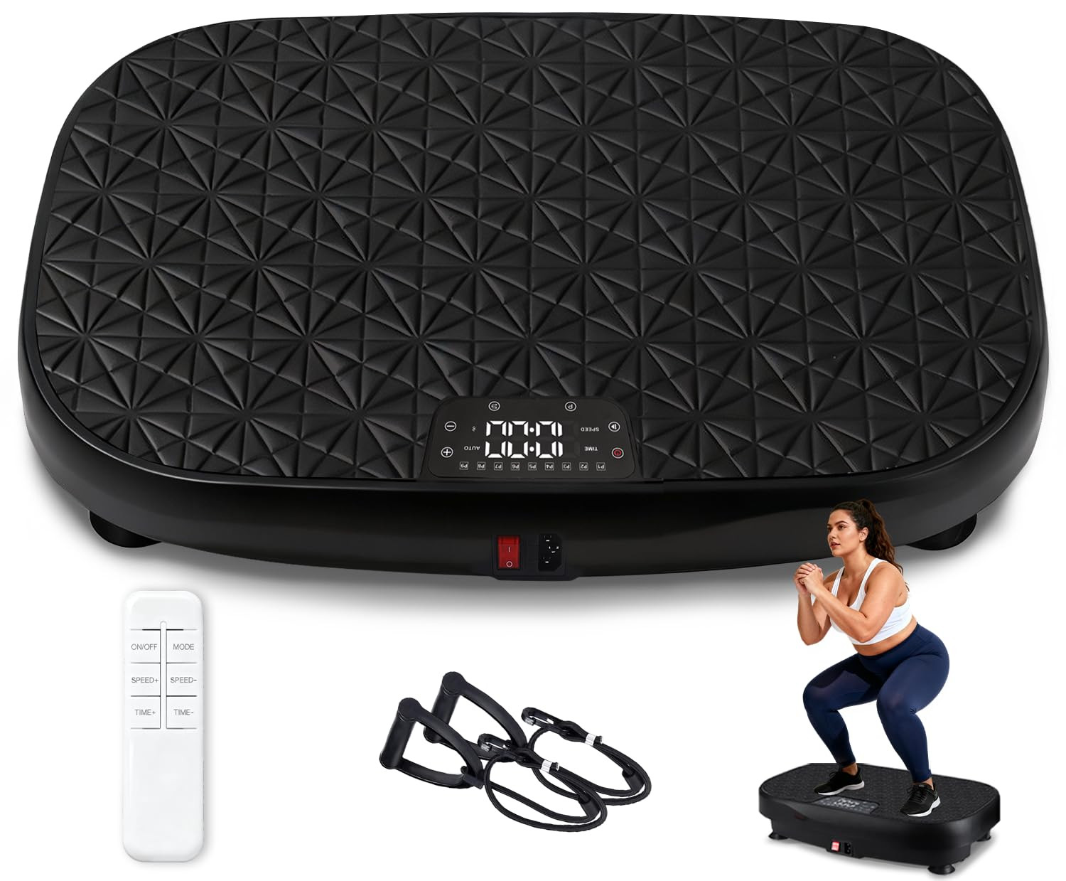 Worldgeil Vibration Plate Vibration Plate Sport for Home - 199 Vibration Levels 9 Programmes Vibr... | Amazon (DE)