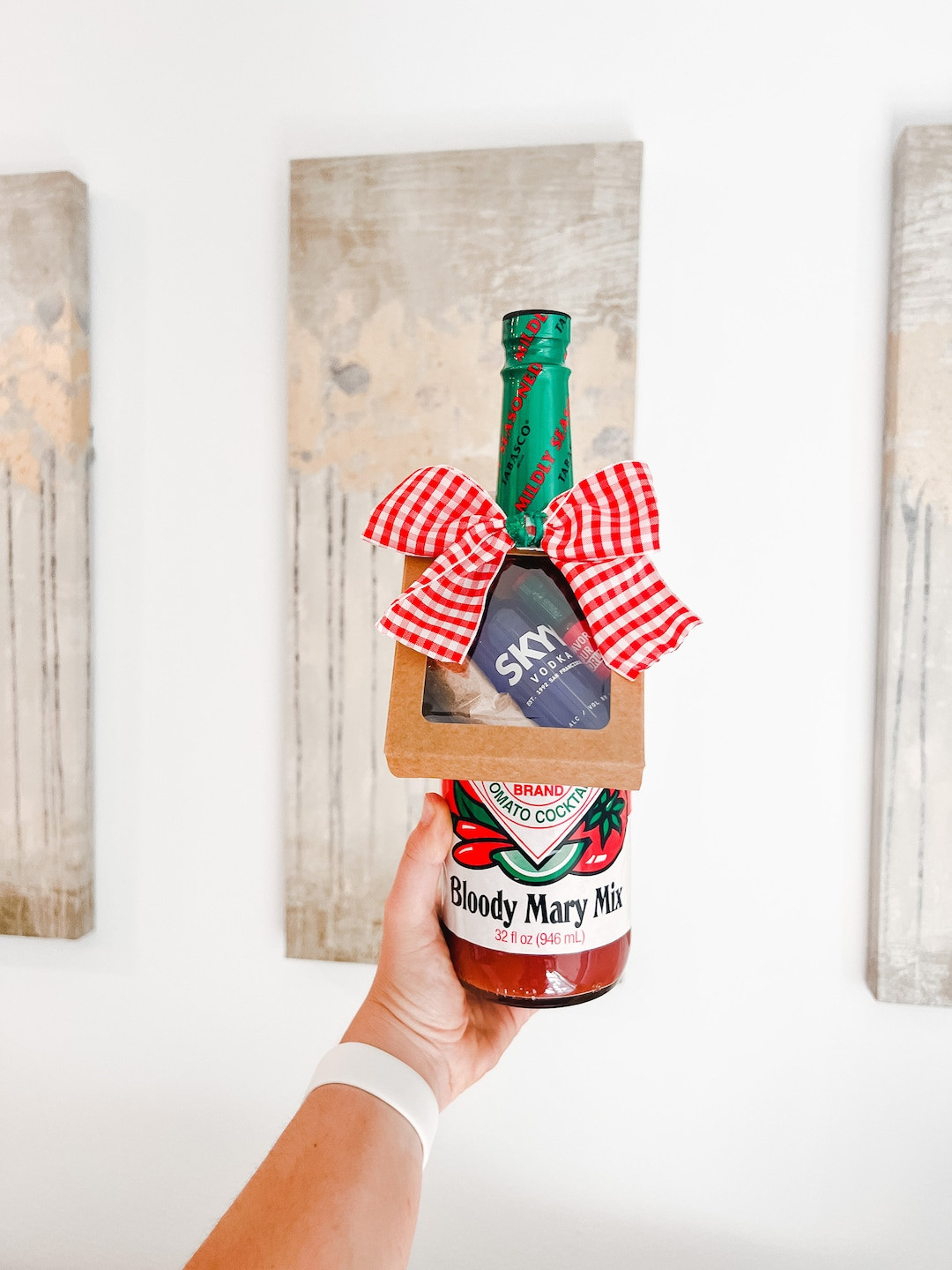 Blank Gift-in-a-box Wine Bottle Tag set of 6 Wine Gift Box Unique Gift Wine Box Hostess Gift Idea... | Etsy (US)