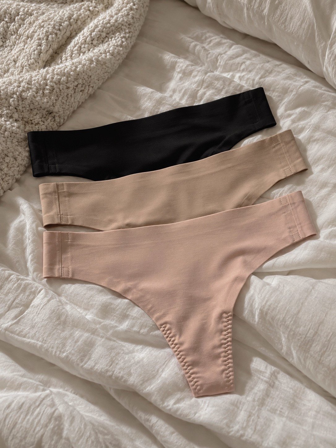 These are so so SO great. I honestly haven’t owned any others like them and they stay put and don’t divide 👀👀👀 IYKYK. Anyways they’re half off today! ✨✨✨‼️I do small.

@Spanx