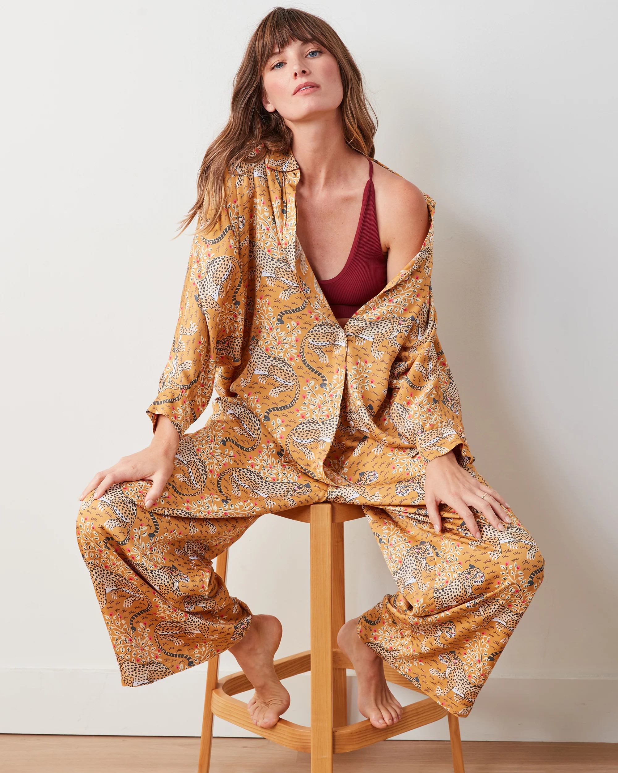 Bagheera - Satin Stevie Set - Tobacco | Printfresh