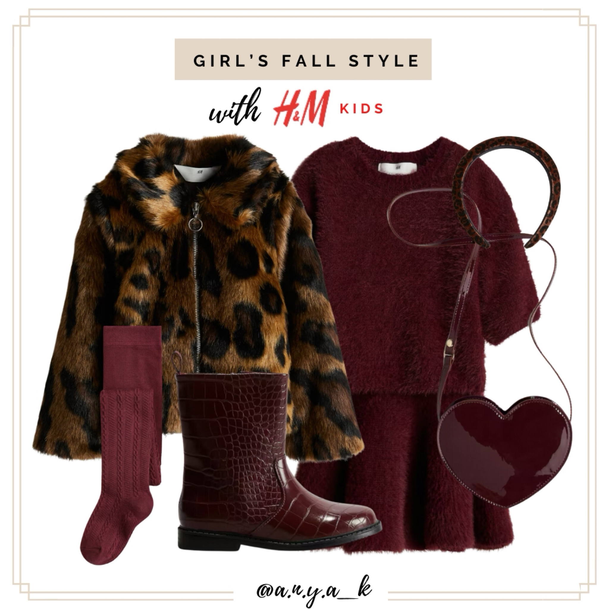 🍁✨Loving these cozy yet chic picks from H&M Kids. This leopard print jacket paired with burgundy details is giving all the autumn vibes 🐆🍂

#HMFallStyle #KidsFashion #HMKids #GirlsStyle #FallOutfit #LeopardPrint #Burgundy #AutumnWardrobe #LTKKids #LTKSeasonal 



#LTKKids #LTKSeasonal #LTKStyleTip