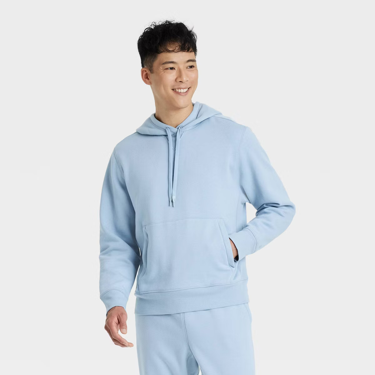 Men's Cotton Fleece Hooded Sweatshirt - All In Motion™ | Target