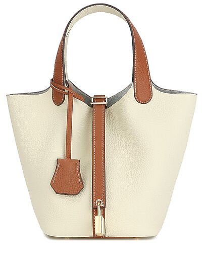 Leather Top Handle Satchel | Gilt & Gilt City