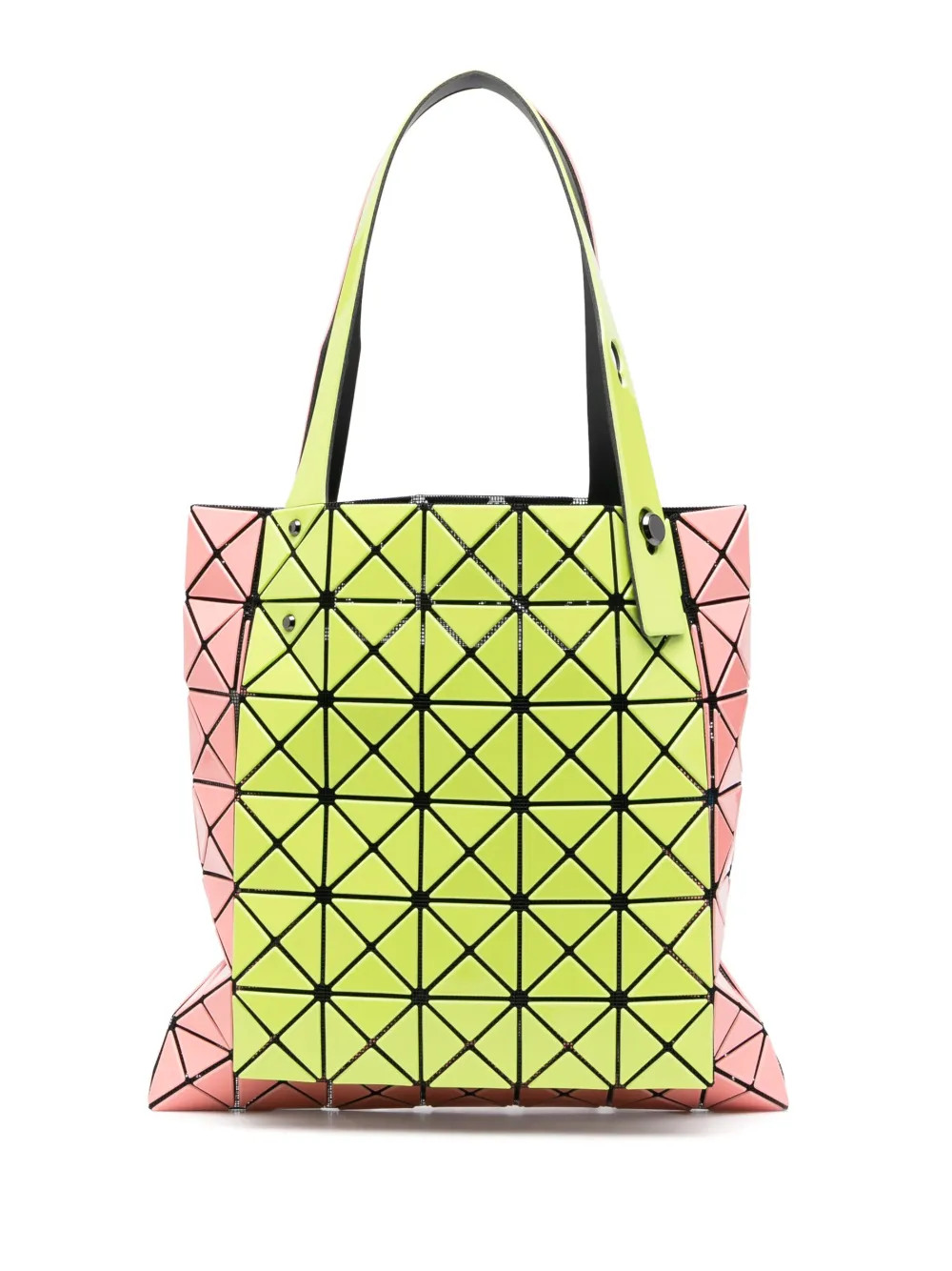 Bao Bao Issey Miyake two-tone Geometric Tote Bag | Yellow | FARFETCH UK | Farfetch Global