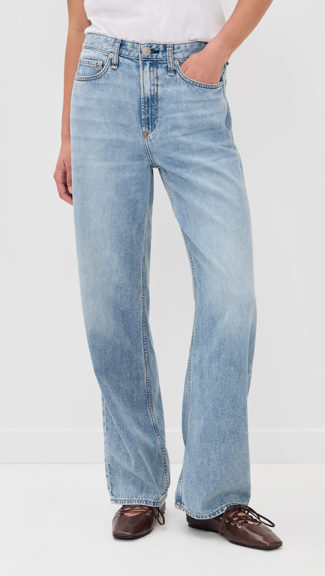 rag & bone Featherweight Logan Jeans Audrey 33 | Shopbop