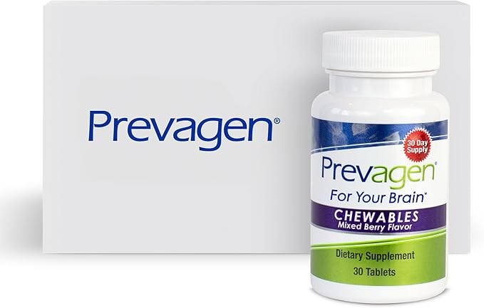 Prevagen Regular Strength Mixed Berry Chewables - 30 Tablets (1 Month Supply) | Formulated for Yo... | Amazon (US)