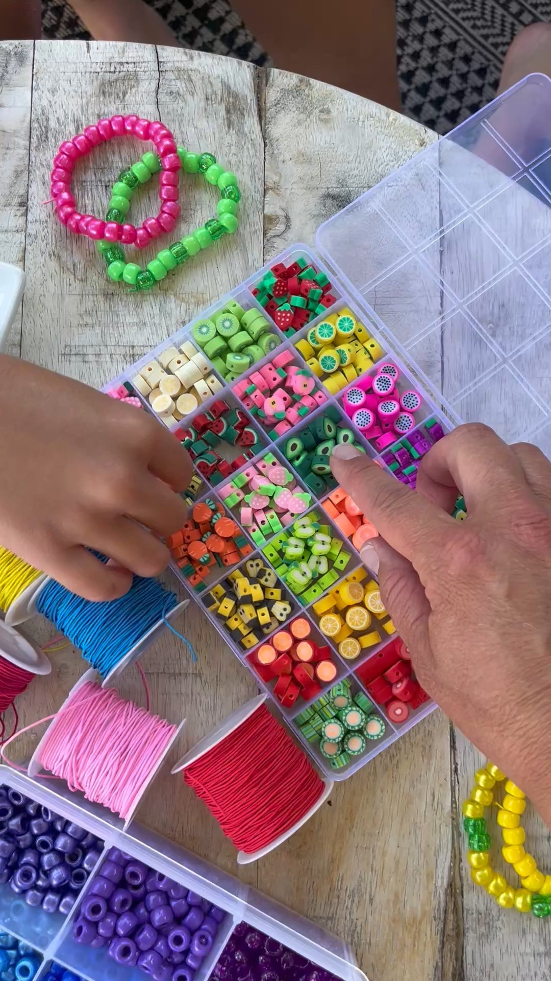 Kids crafts. Fruit beads for fun summer bracelets! 

#LTKKids