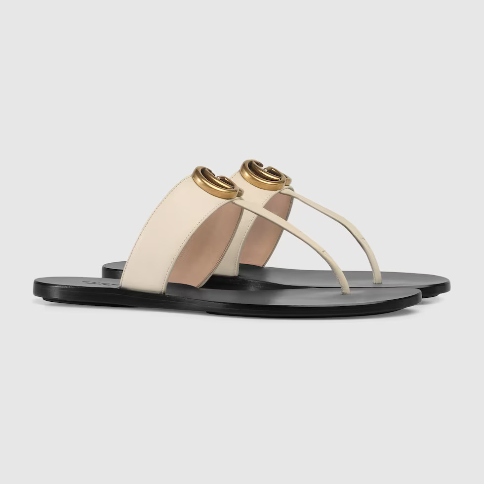 Women's thong sandal with Double G | Gucci (US)