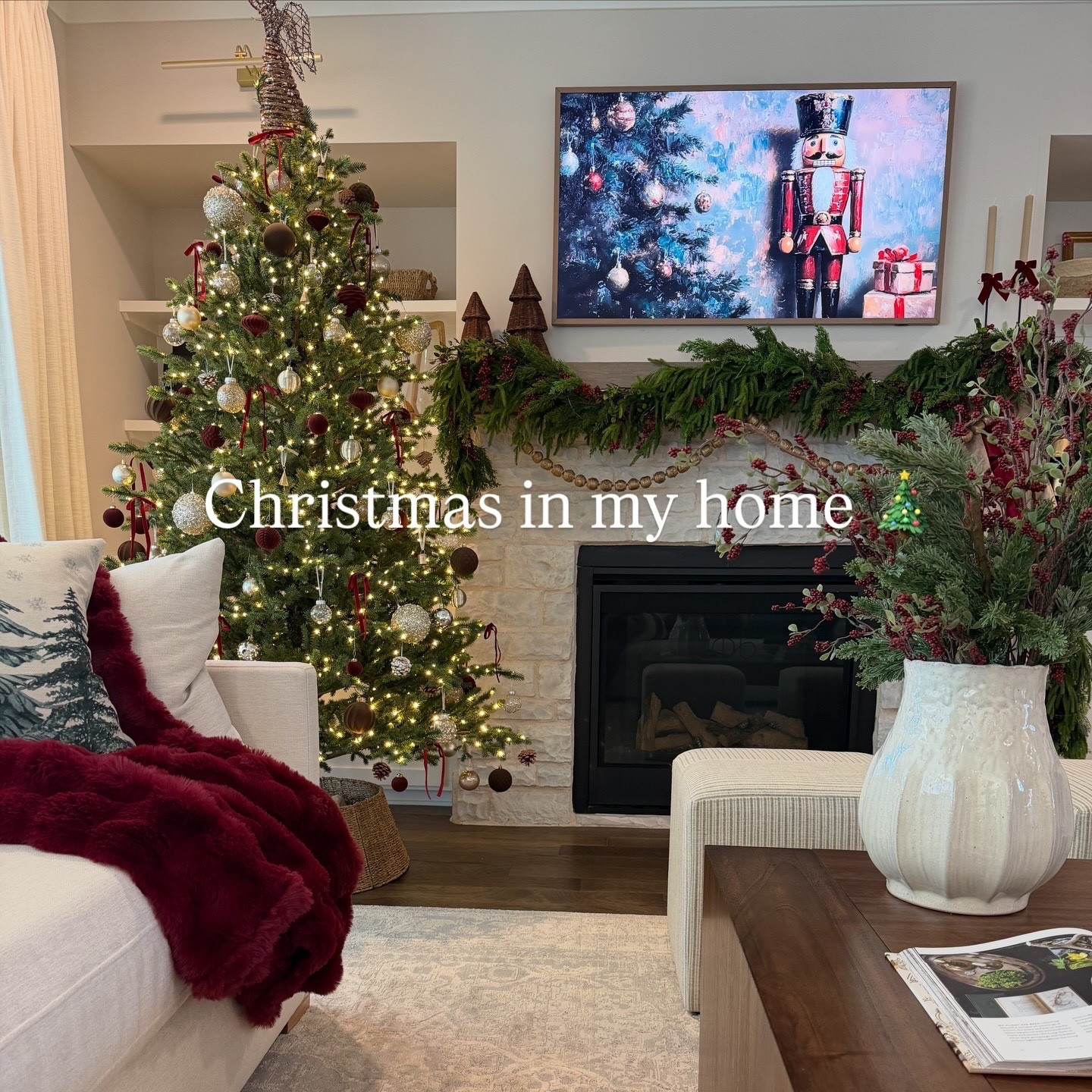 Christmas tree, Ralph Lauren Christmas, Christmas tree decorations, tree styling, Christmas tree, ornaments, Christmas tree skirt, rattan tree skirt, tree topper 

#LTKSeasonal #LTKHoliday #LTKHome