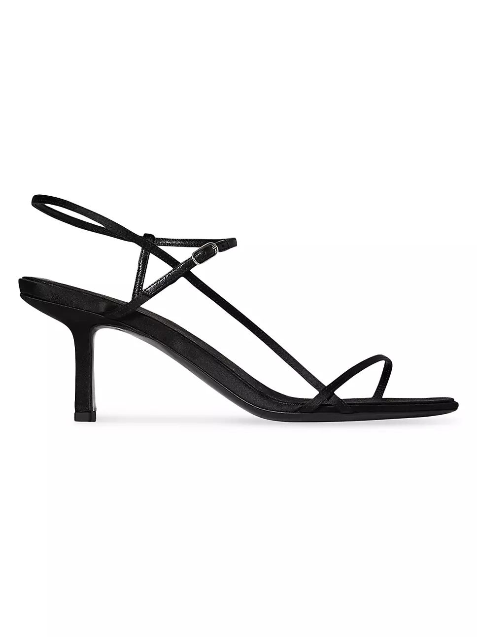 Bare Satin Slingback Sandals | Saks Fifth Avenue