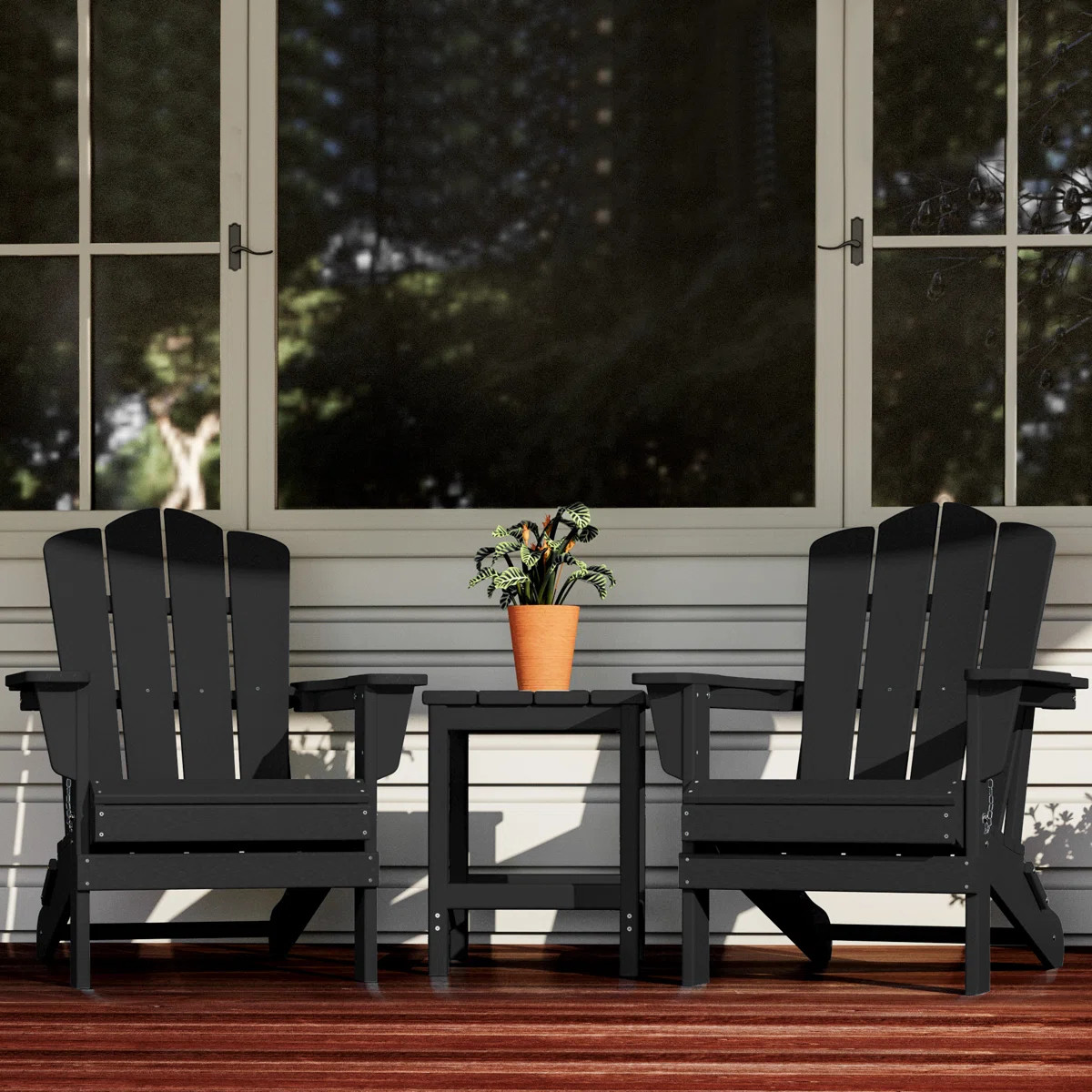 Wolak Foldable Outdoor Adirondack Chair | Wayfair North America
