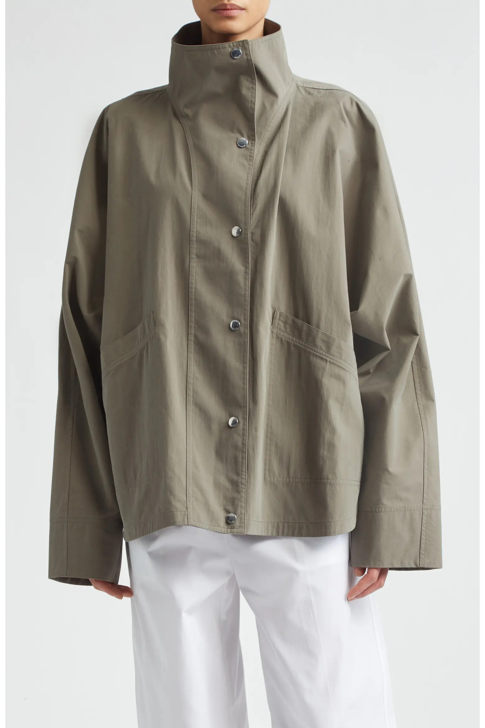 TOTEME Summer Water Repellent Parachute Jacket (Women) | Nordstrom | Nordstrom