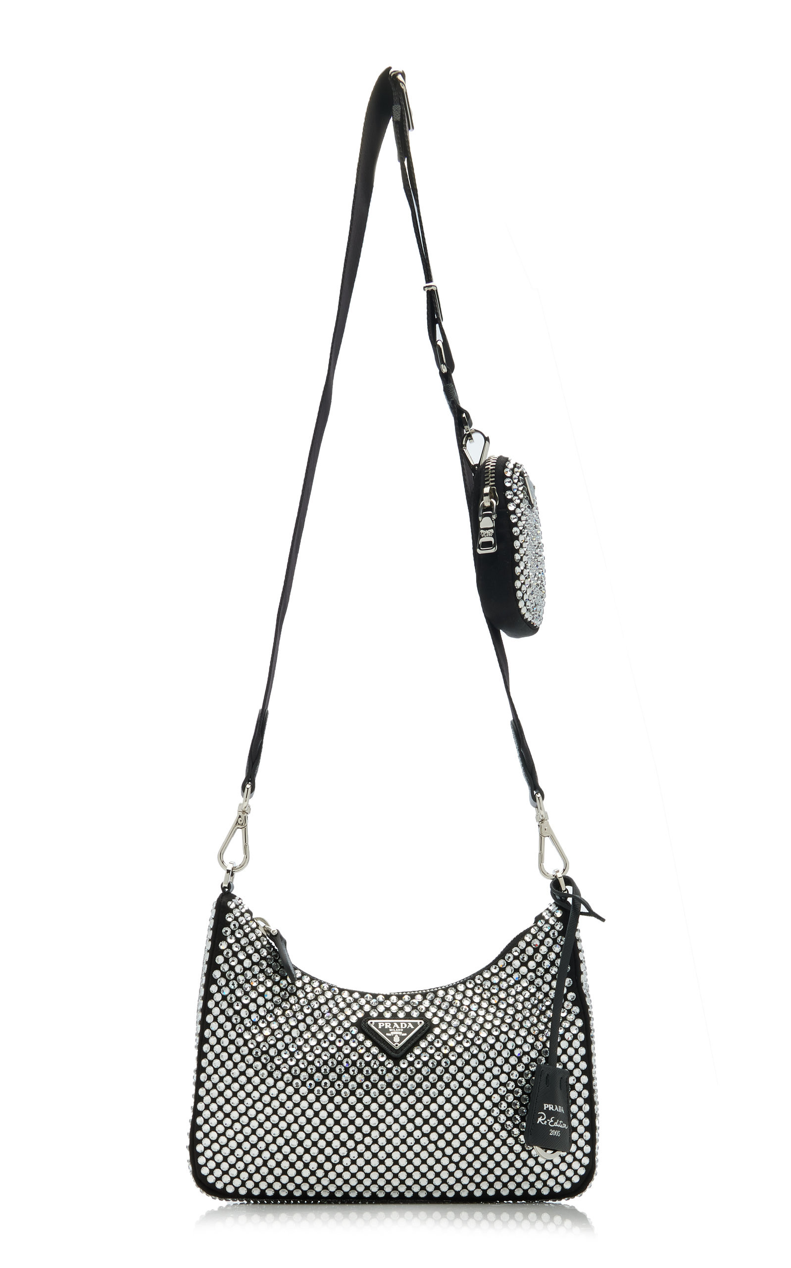 Re-Edition 2005 Crystal-Embellished Satin Bag | Moda Operandi (Global)