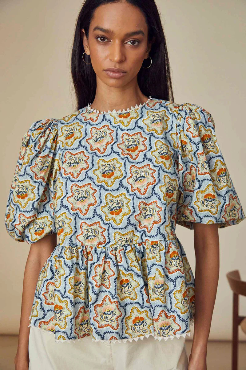 Lenny Top | Peplum Top | Hunter Bell | Hunter Bell