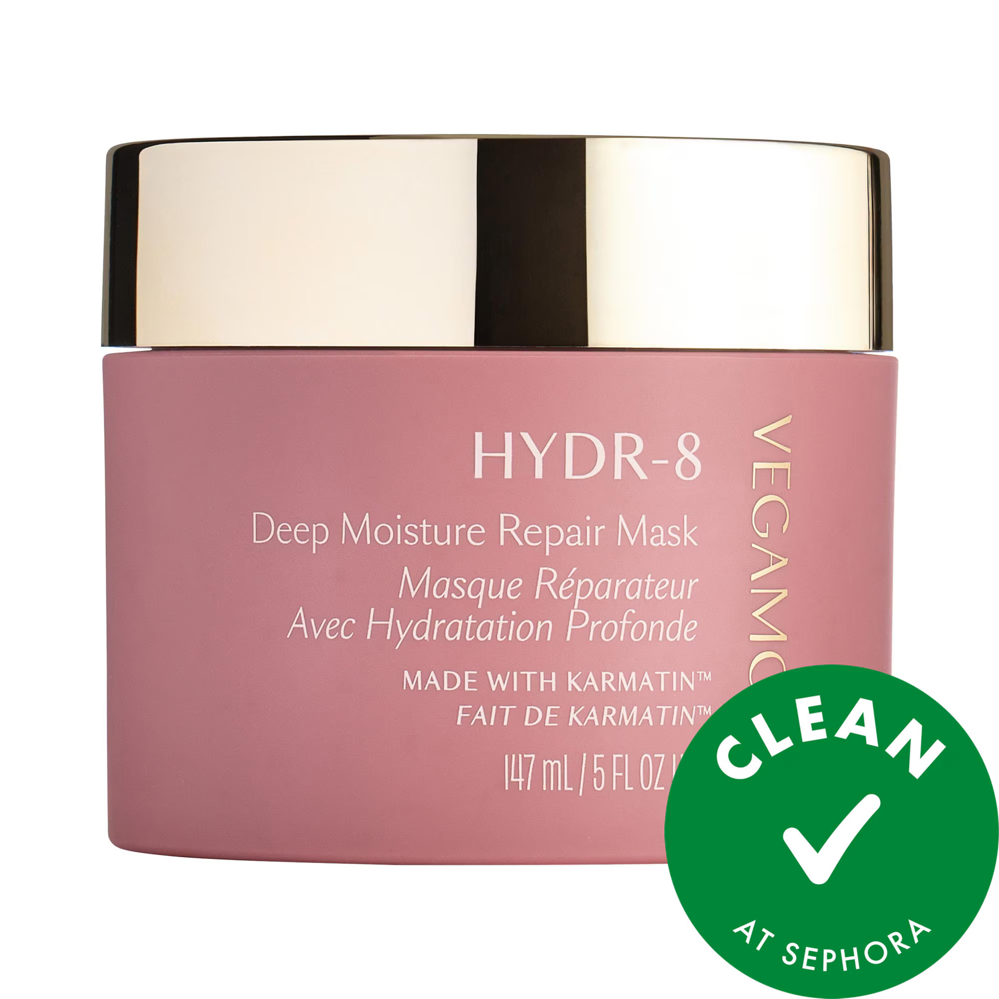 Vegamour HYDR-8 Deep Moisture Repair Mask for Dry, Damaged Hair 5 oz | Sephora (US)