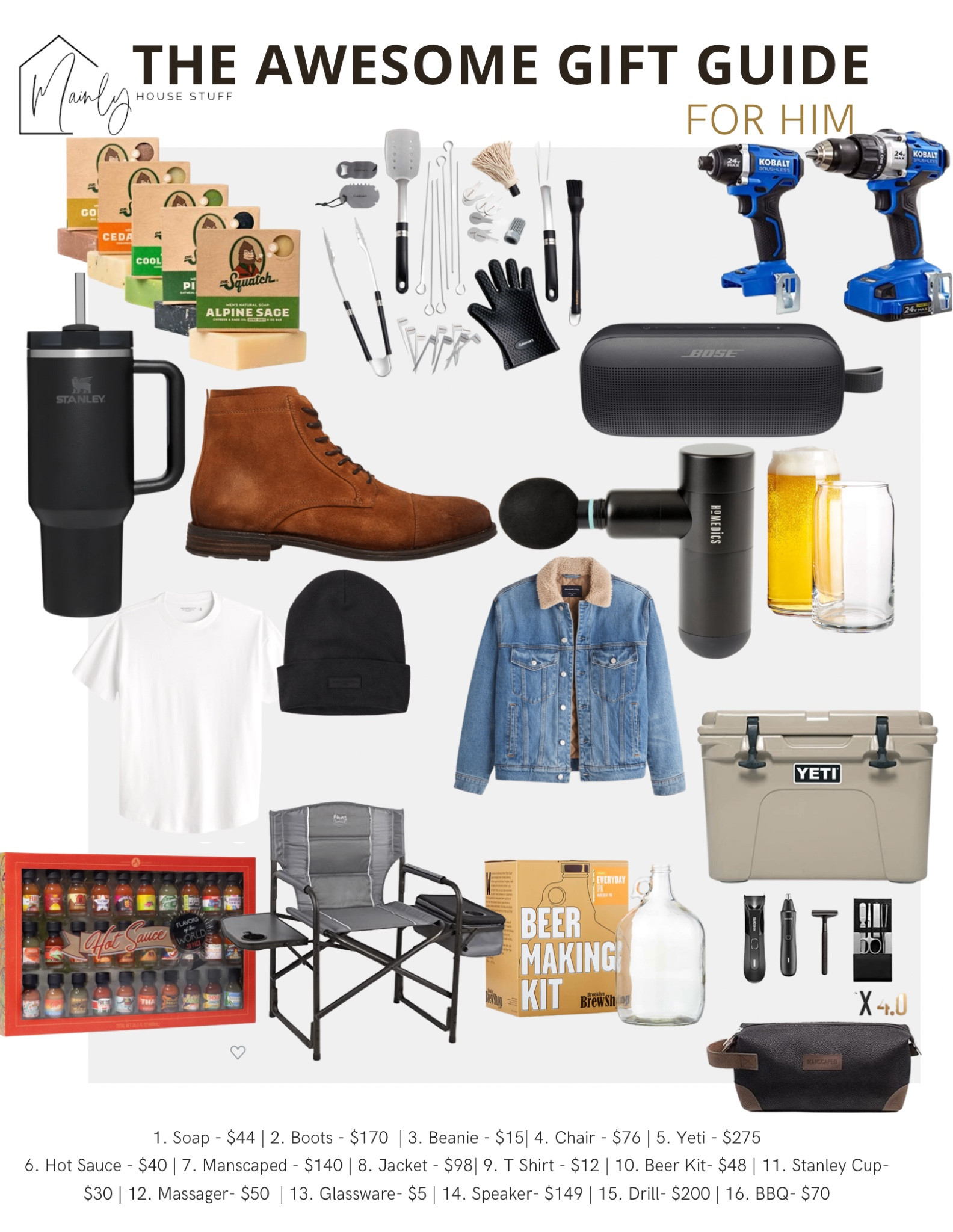 Gifts for that special guy in your life #walmart #amazon #target #etsy

#LTKSeasonal #LTKGiftGuide #LTKHoliday