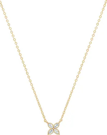 14k Gold Plated Alexa Necklace Dainty Trendy Minimal Gift | Nordstrom