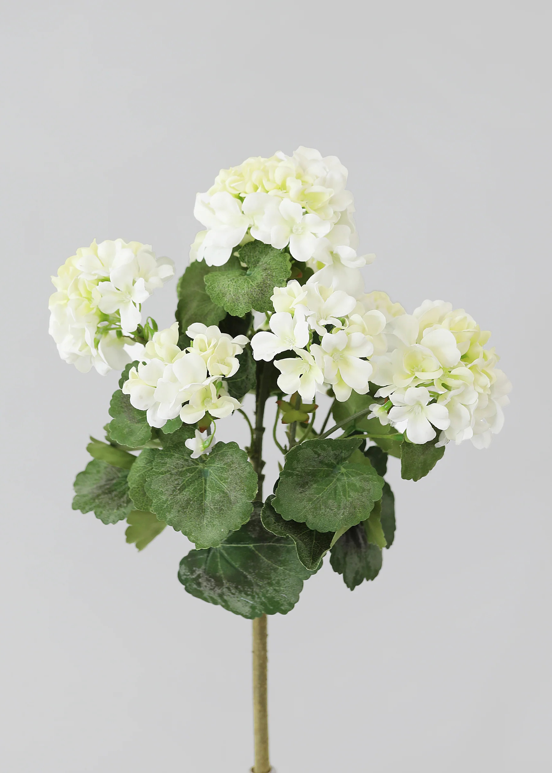 White Geranium Bush | Outdoor Artificial Flowers at Afloral.com | Afloral