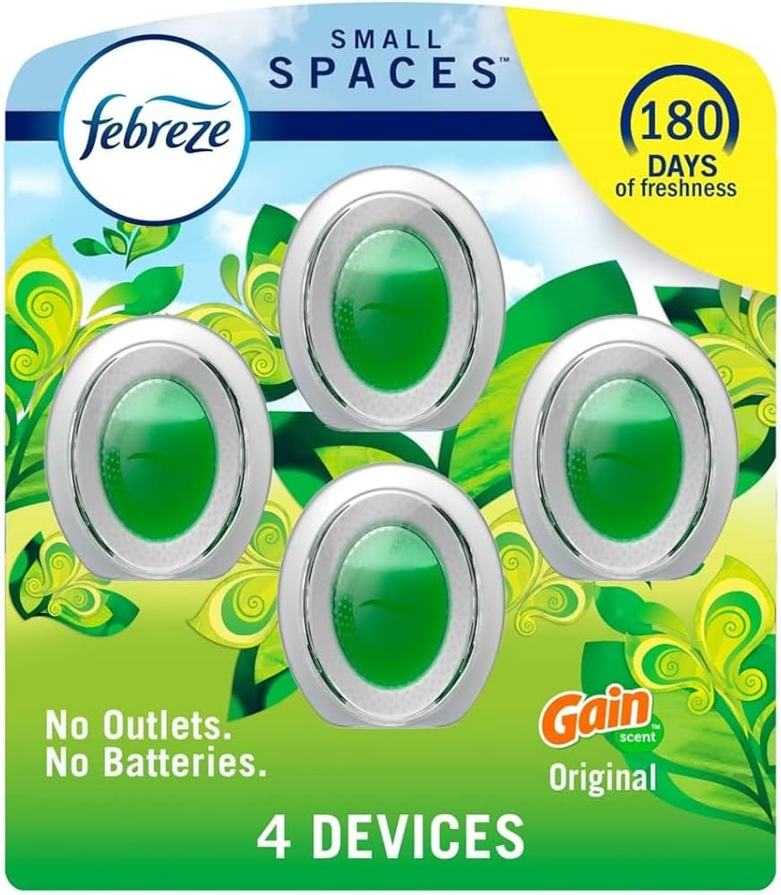 Febreze Small Spaces Air Freshener, Plug in Alternative Air Freshener for Home Long Lasting, Gain... | Amazon (US)