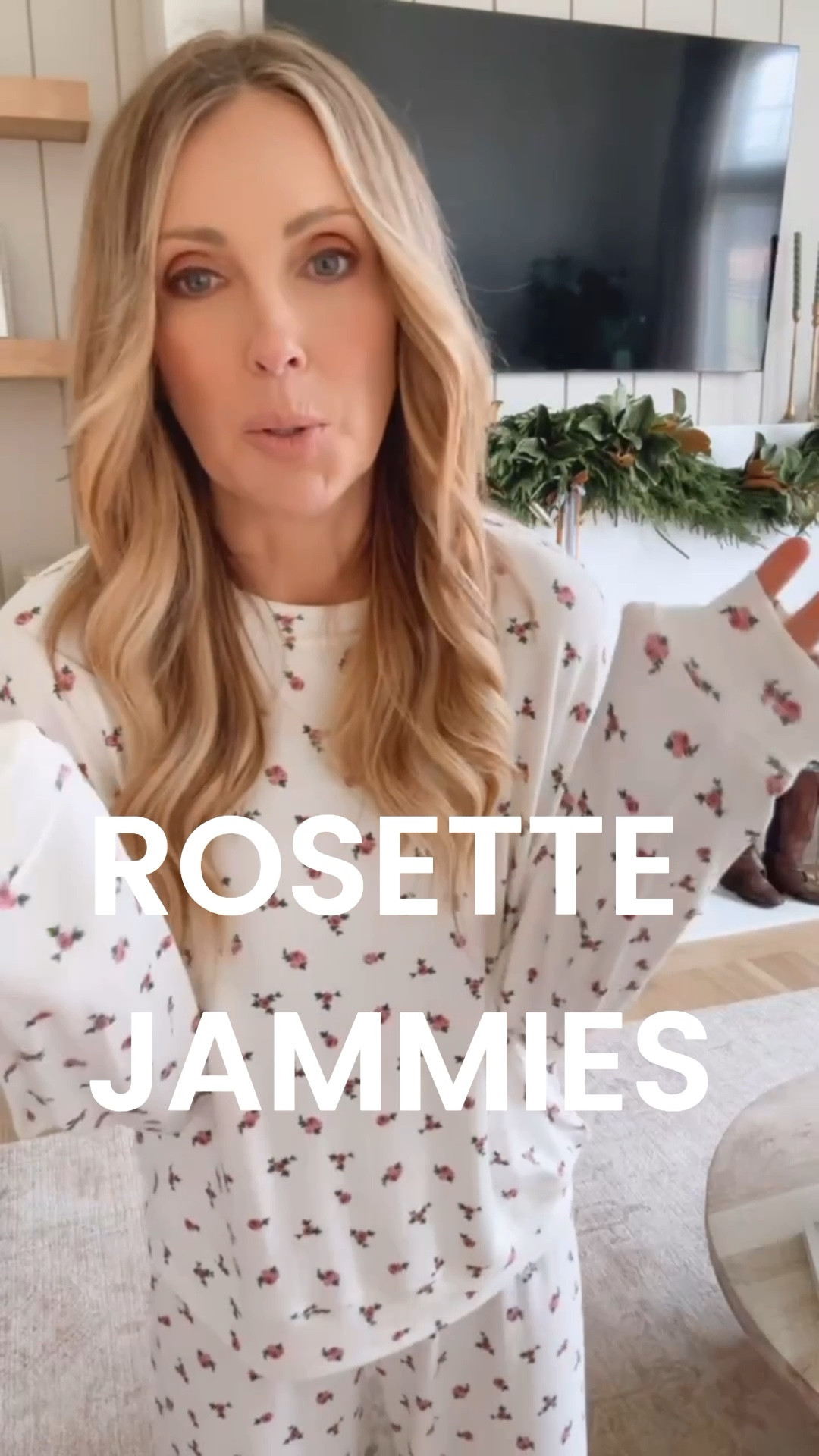 For something less holiday and more year round , these rosette Jammies are ultra soft and comfortable. 

#LTKdayinmylife #LTKselfcare #LTKmomlife