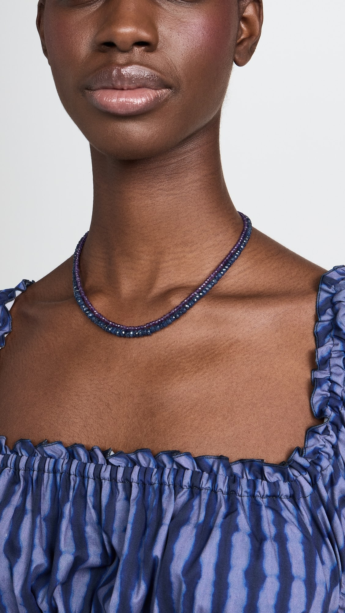 February Amethyst Beaded Necklace | Shopbop