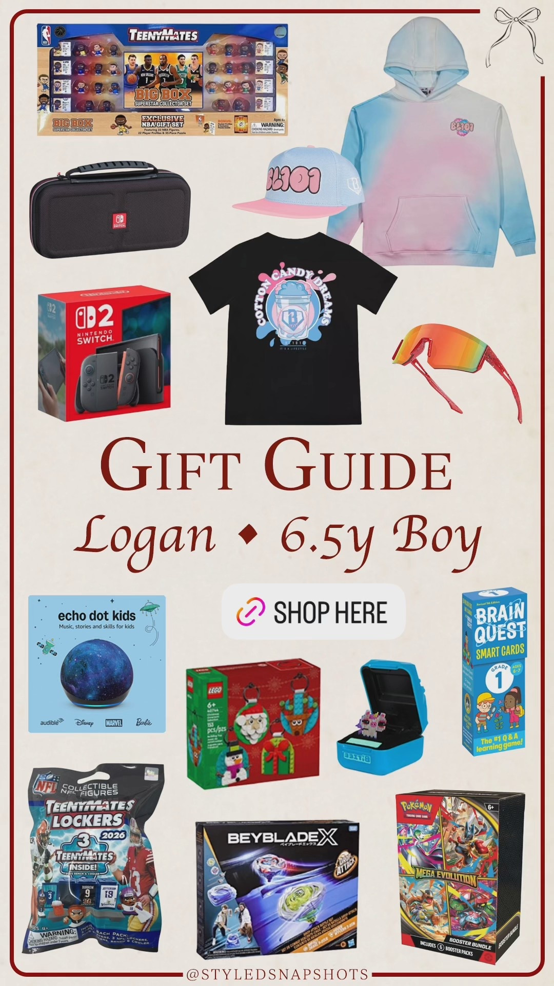 Logan Gift Guide 🎁 he’s 6.5 

boys gift guide, kids gift guide  

#LTKKids #LTKGiftGuide #LTKFindsUnder100