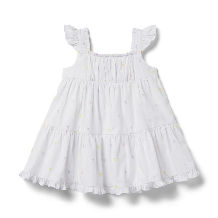 Baby Swiss Dot Tiered Dress | Janie and Jack