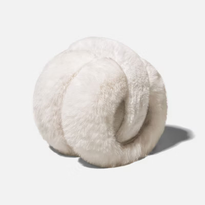 Anna-Kaci Women's Plush Faux Fur Ear Muffs with Padded Ear Cushions and Soft Wraparound Design - Beige | Target