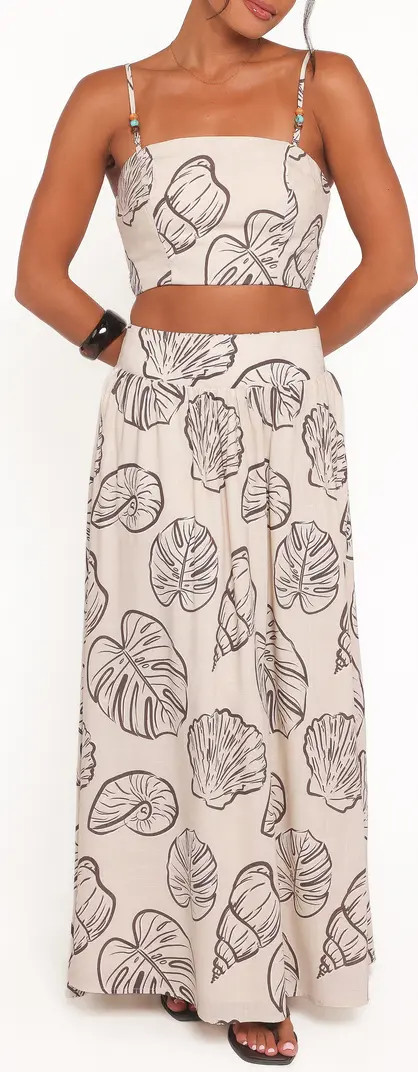 Kristy Crop Top & Maxi Skirt Set | Nordstrom