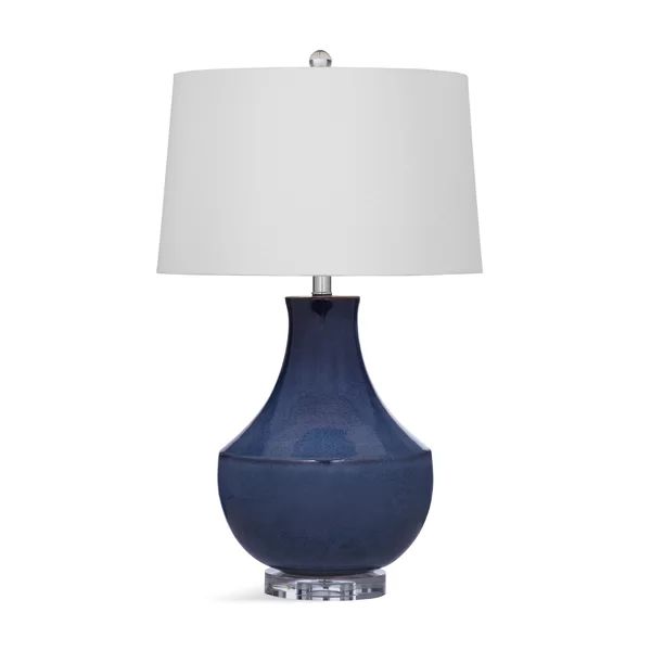 Ridgley 28" Deep Blue Table Lamp | Wayfair Professional