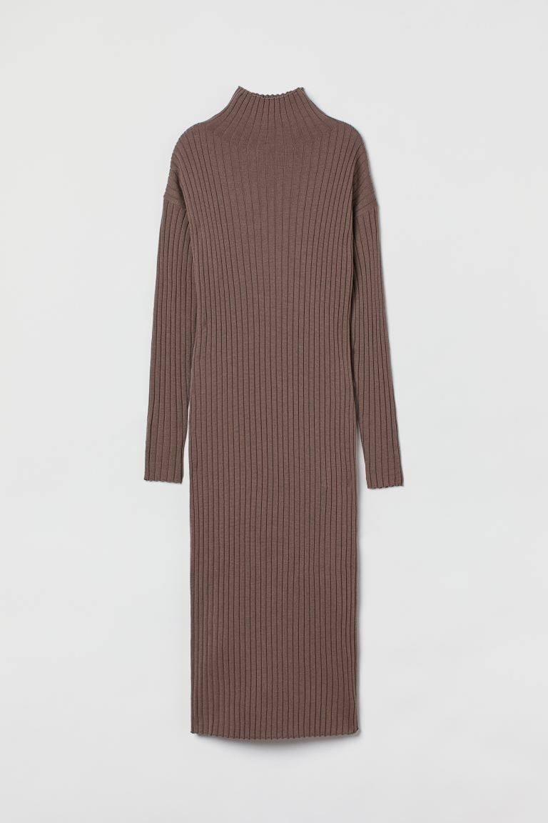 Polo-neck wool dress | H&M (UK, MY, IN, SG, PH, TW, HK)