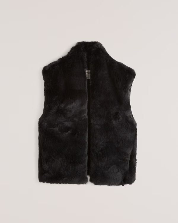 Women's Faux Fur Vest | Women's Up To 50% Off Select Styles | Abercrombie.com | Abercrombie & Fitch (US)