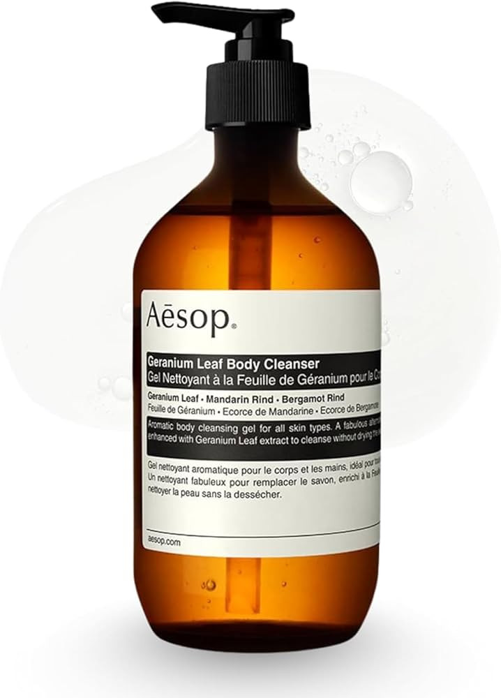 Aesop Geranium Leaf Body Cleanser | Gentle Shower Gel with Geranium, Mandarin and Bergamot Essent... | Amazon (US)