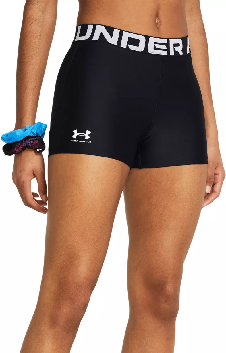 Under Armour Women's HeatGear 3" Shorty Shorts, Small, Black | Great Mother's Day Gift | DICK'S Sporting Goods