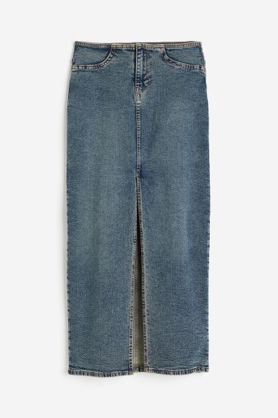 Slit-hem Denim Skirt | H&M (US + CA)