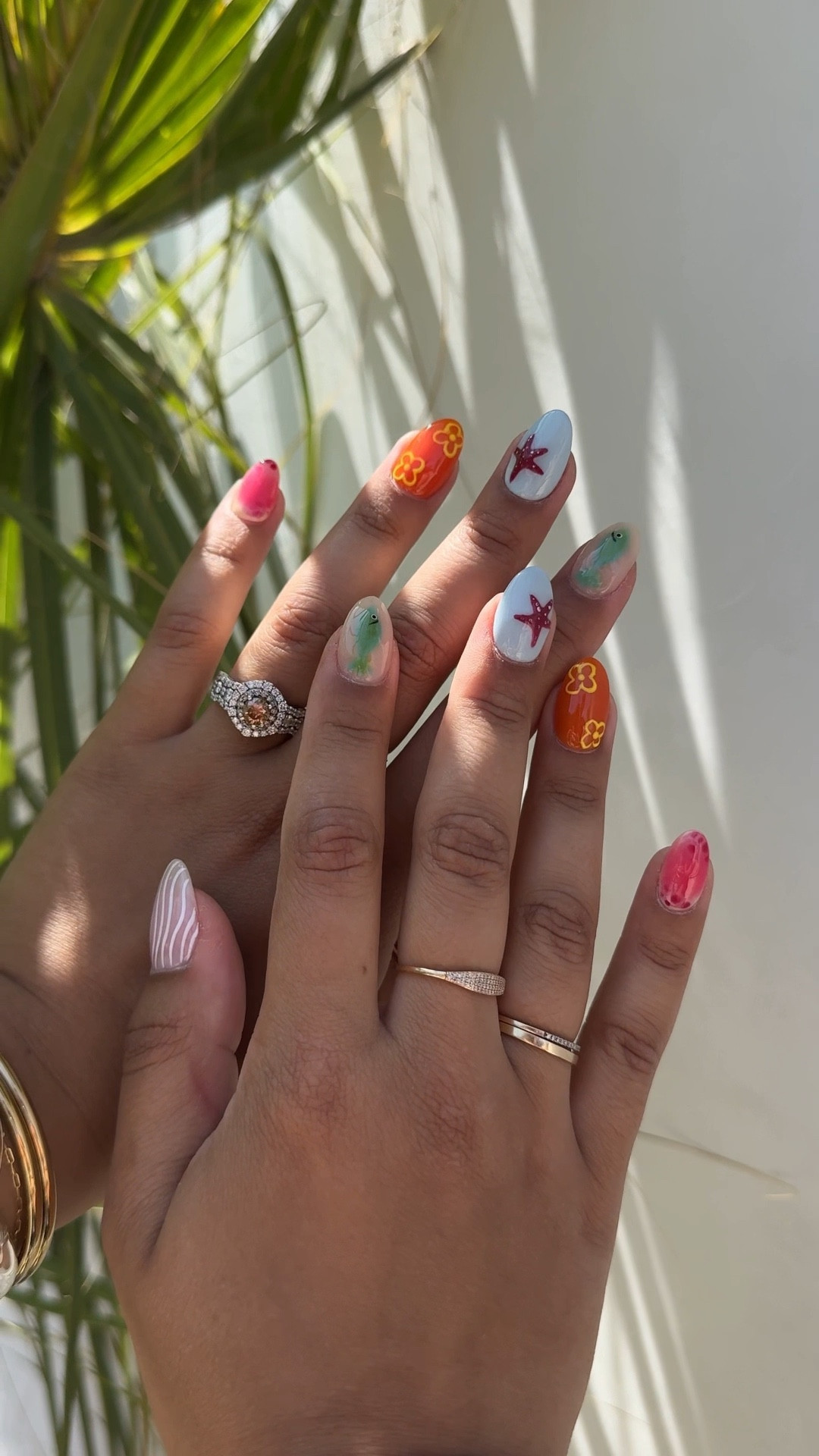 what can i say except, you’re welcome 🌺🌞🐠

beach nails, vacation nail inspo, nails 2025, spring nails, summer nail inspo, nail design, nail art, colorful nails, starfish nails, sardine nails

#LTKWatchNow #LTKTravel #LTKStyleTip