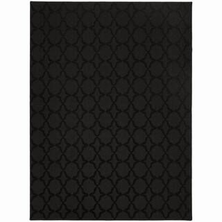 Sparta Black 5 ft. x 7 ft. Area Rug | The Home Depot